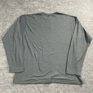 My State Threads Michigan Womens Gray Long Sleeve Pullover Tee Size‎ XL